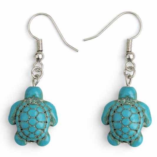Sacred Journey Turtle Earrings