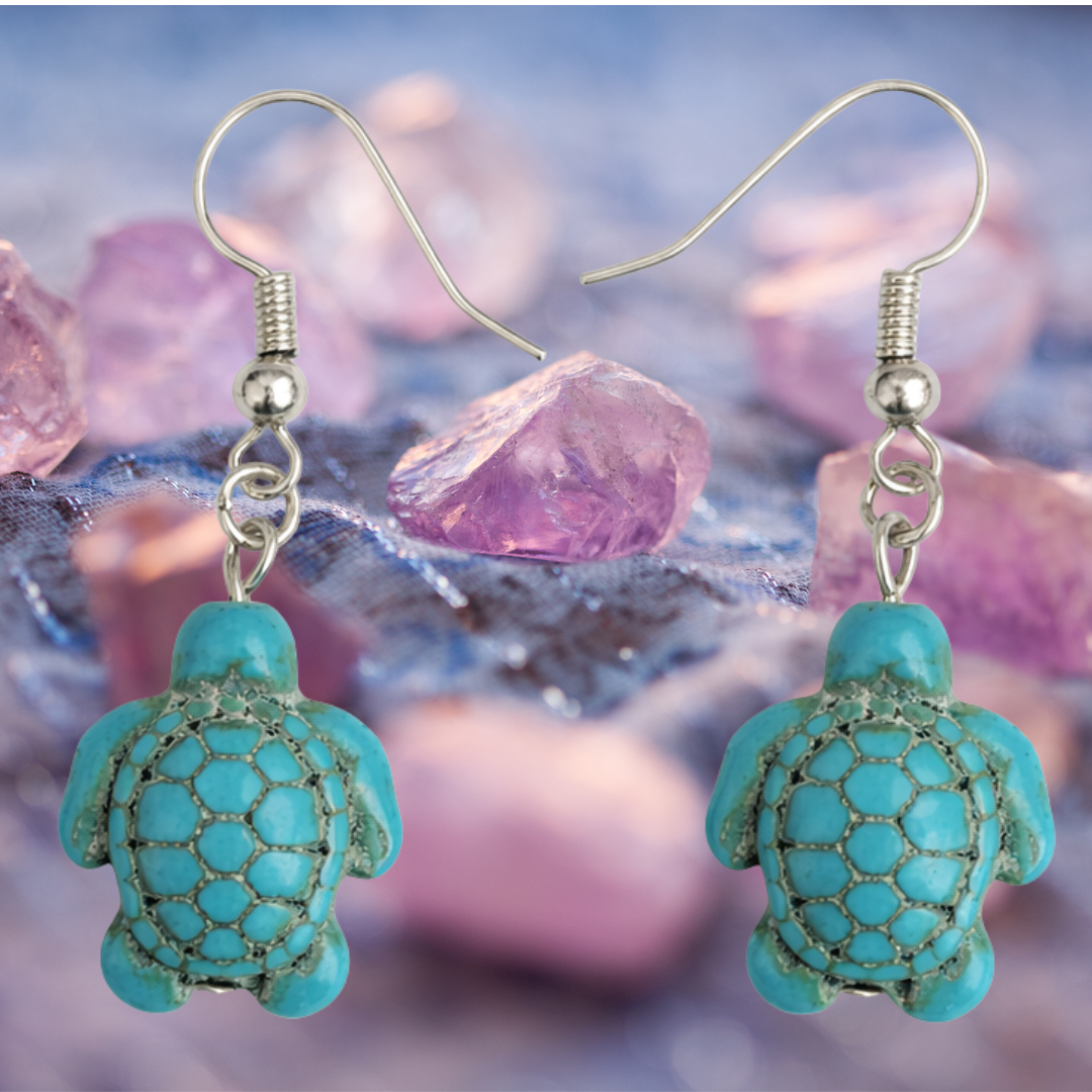 Sacred Journey Turtle Earrings