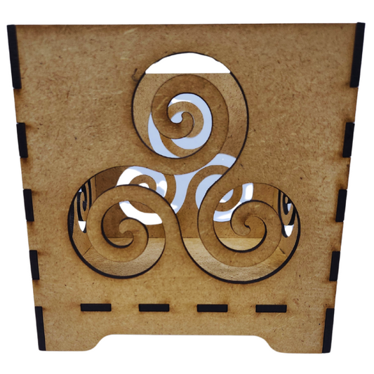 Sacred Spiral Candle Holder