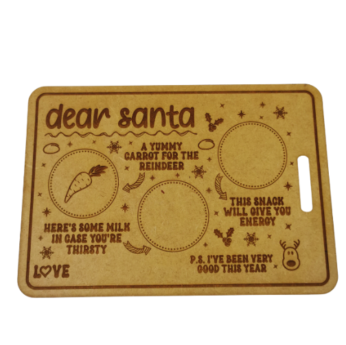 Santa Treat Board – Raziel Designs