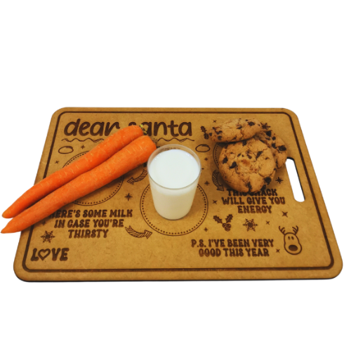 Santa Treat Board with Magical Reindeer Food