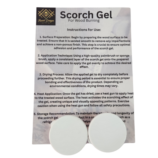 Scorch Gel For Wood Burning