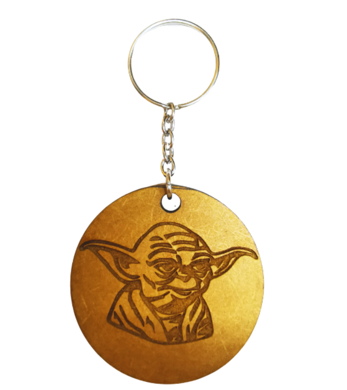 Yoda Themed Keyring