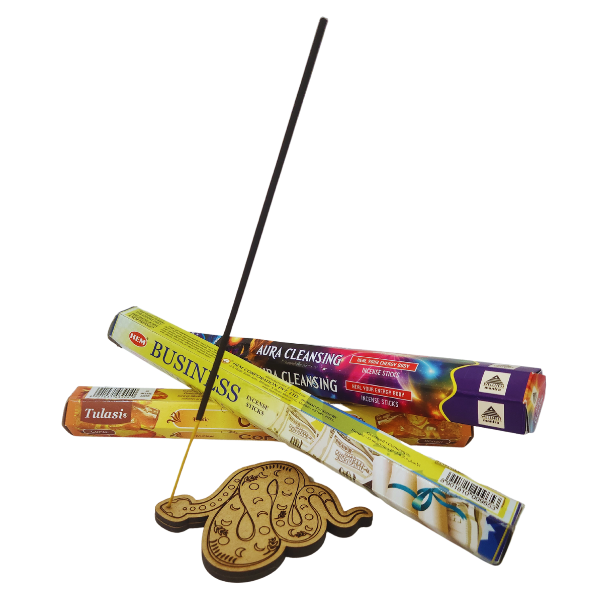 Serpent's Wisdom Incense Holder