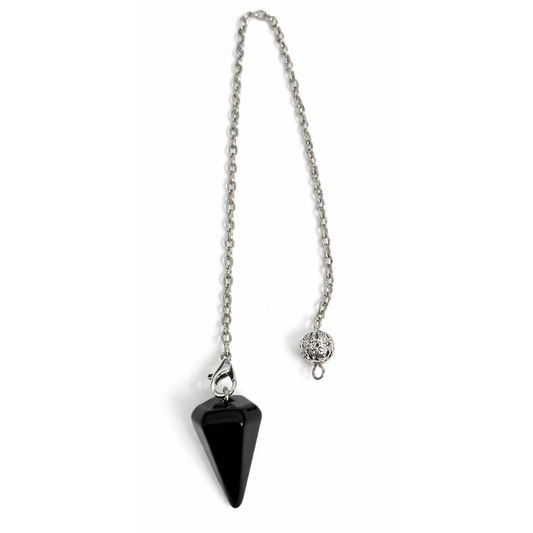 Shadowguard Black Obsidian Divination Pendulum