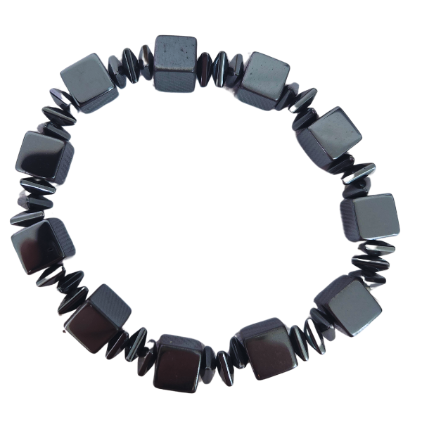 Shadowlight Harmony Hematite Stack Bracelet