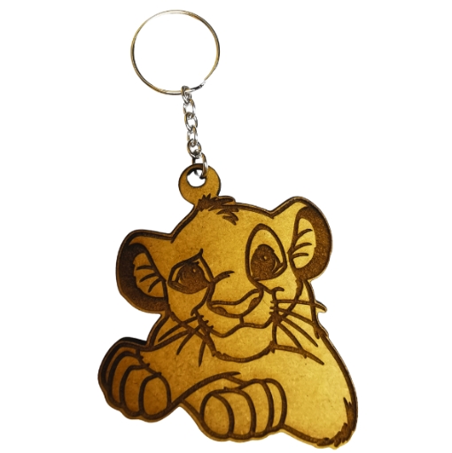 Simba Themed Keyring