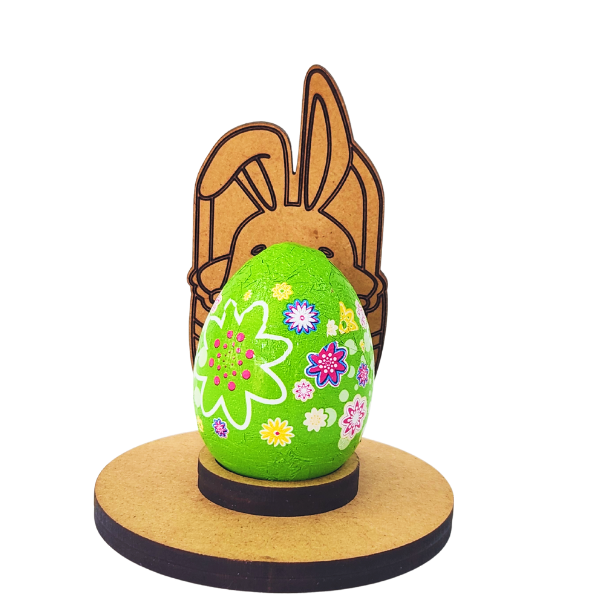 Single Easter Egg Holder - Basket Bunny