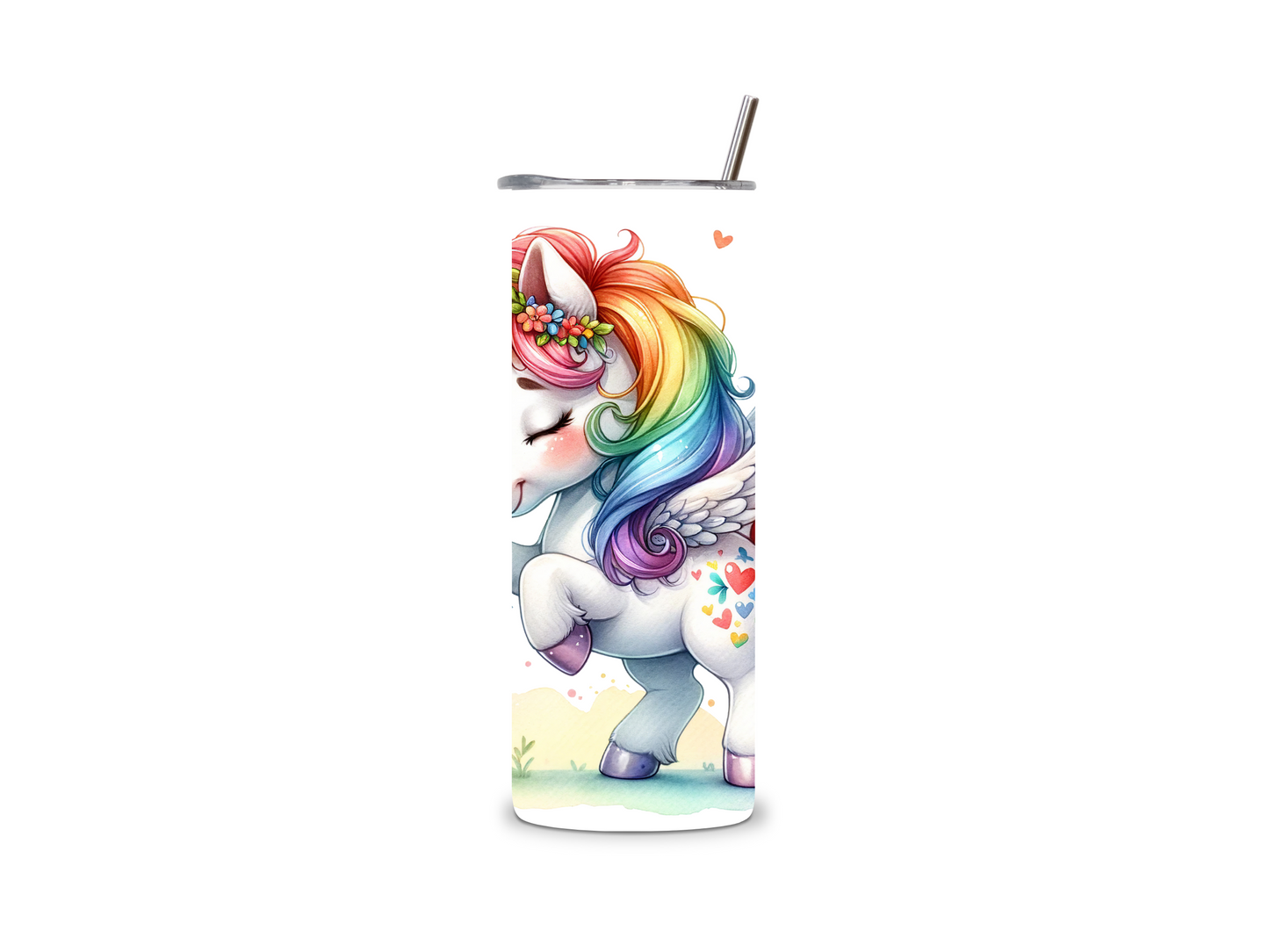 Cute Unicorn 20 oz Tumbler