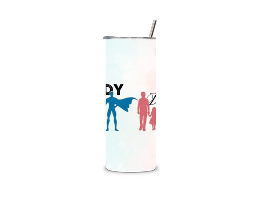 Daddy Son's First Hero Daughter's First Love 20 oz Tumbler