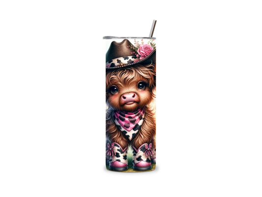 Highland Baby Cow 20 oz Tumbler