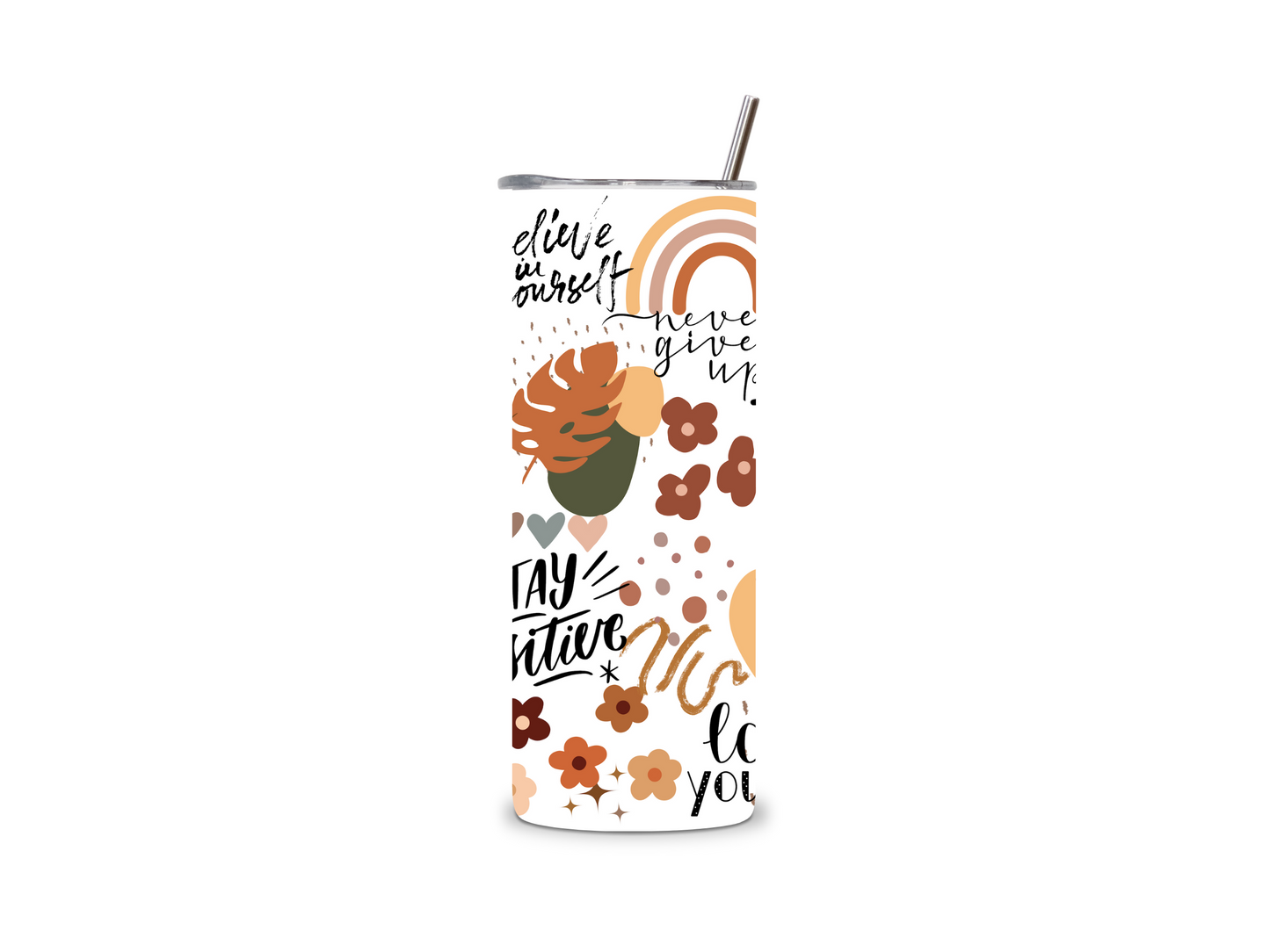 Boho Daily Positive Self Love 20 oz Tumbler