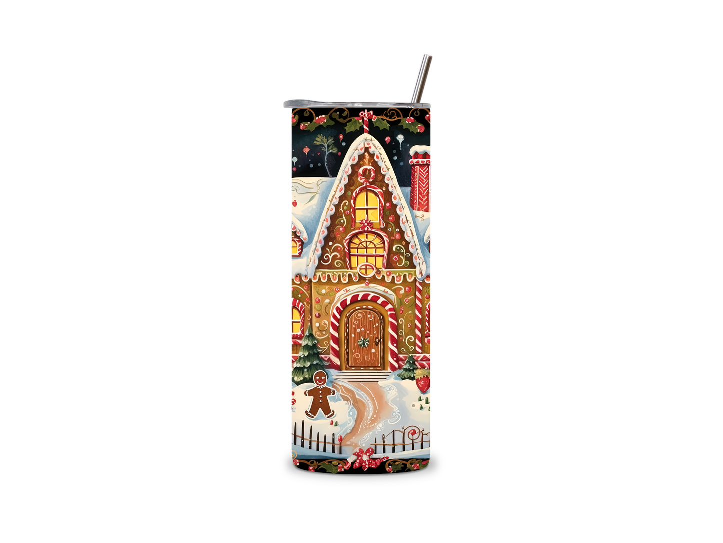 Gingerbread House 20 oz Tumbler