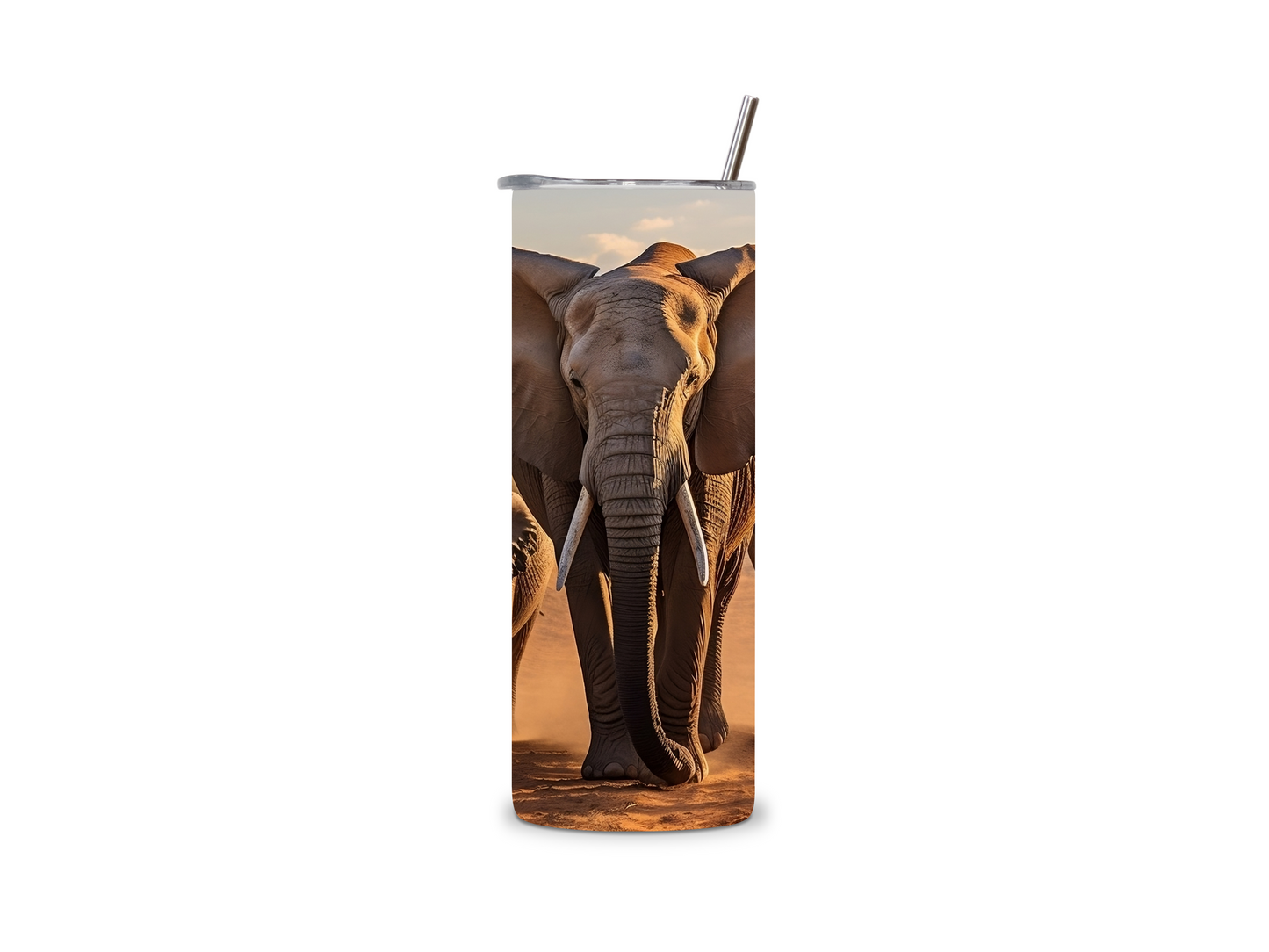 Safari Elephant 20 Oz Tumbler