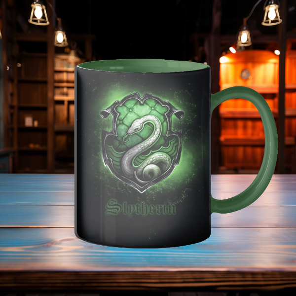 Slytherin Themed Dark Green Mug