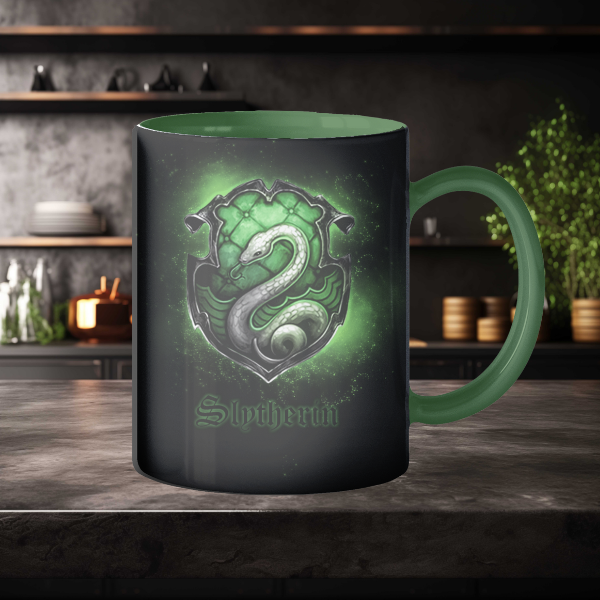 Slytherin Themed Dark Green Mug