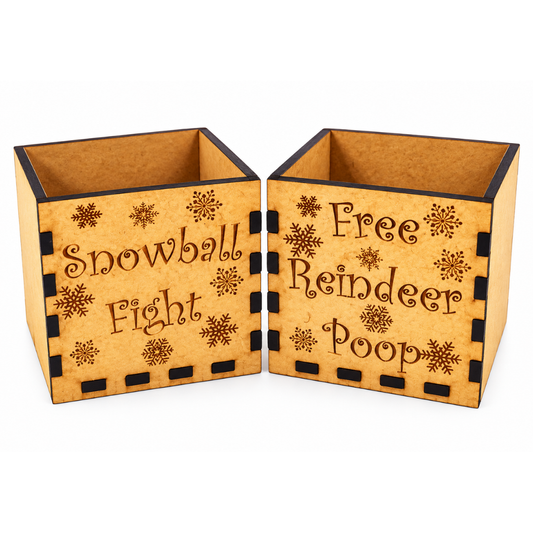 Elf On The Shelf Snowball and Reindeer Box
