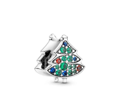 Sparkling Christmas Tree Charm