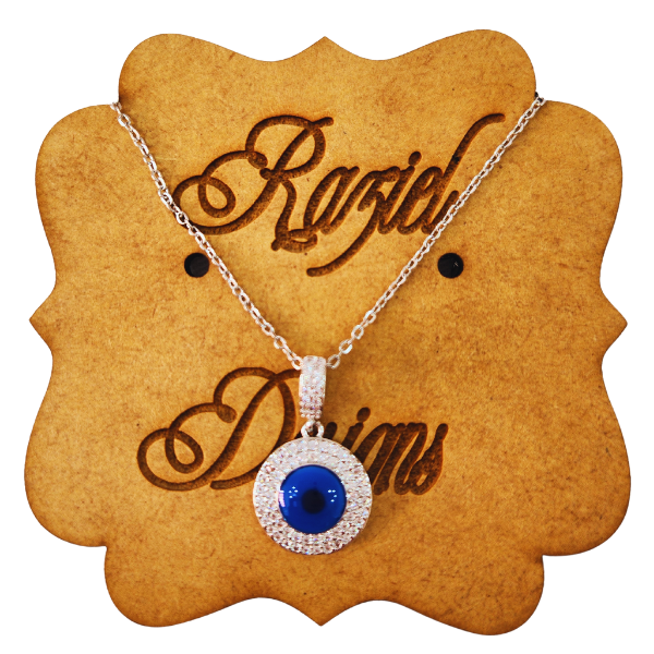 Sparkling Nazar Evil Eye Necklace