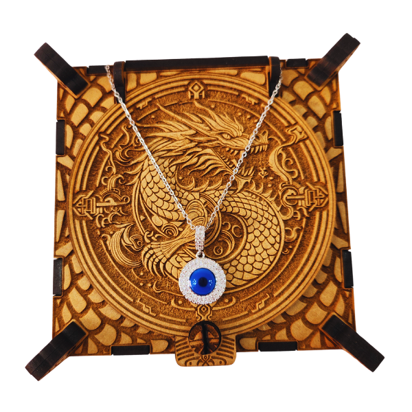 Sparkling Nazar Evil Eye Necklace