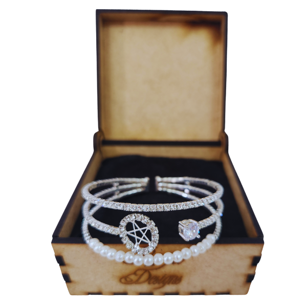 Enchanted Pentagram Bracelet of Light and Harmony