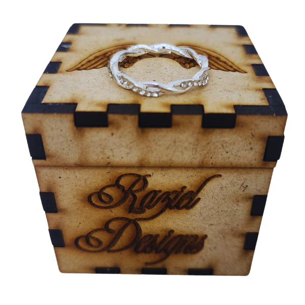 Sparkling Wave Ring – Raziel Designs