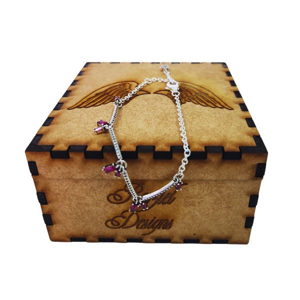 Sparkling Red Bracelet