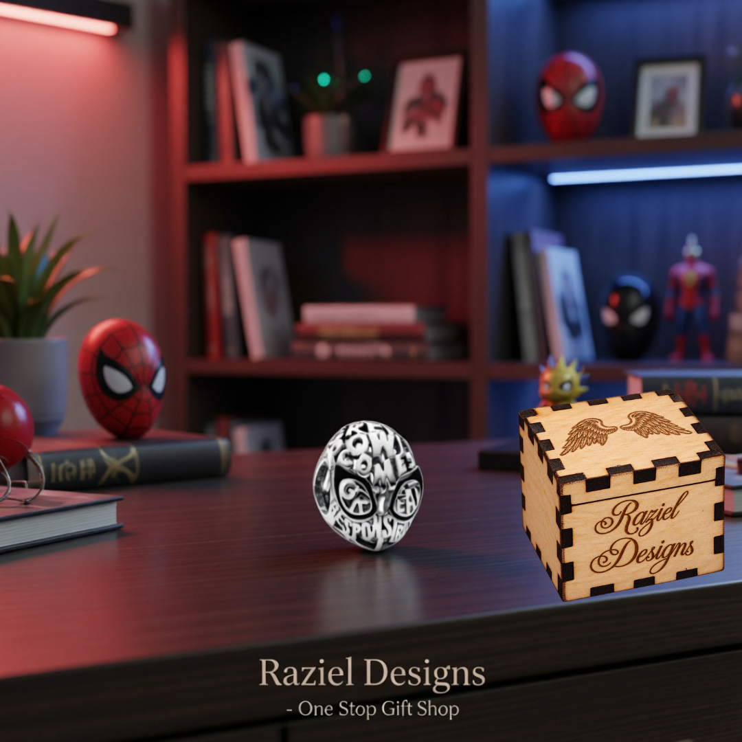 Spider-Man Mask Charm