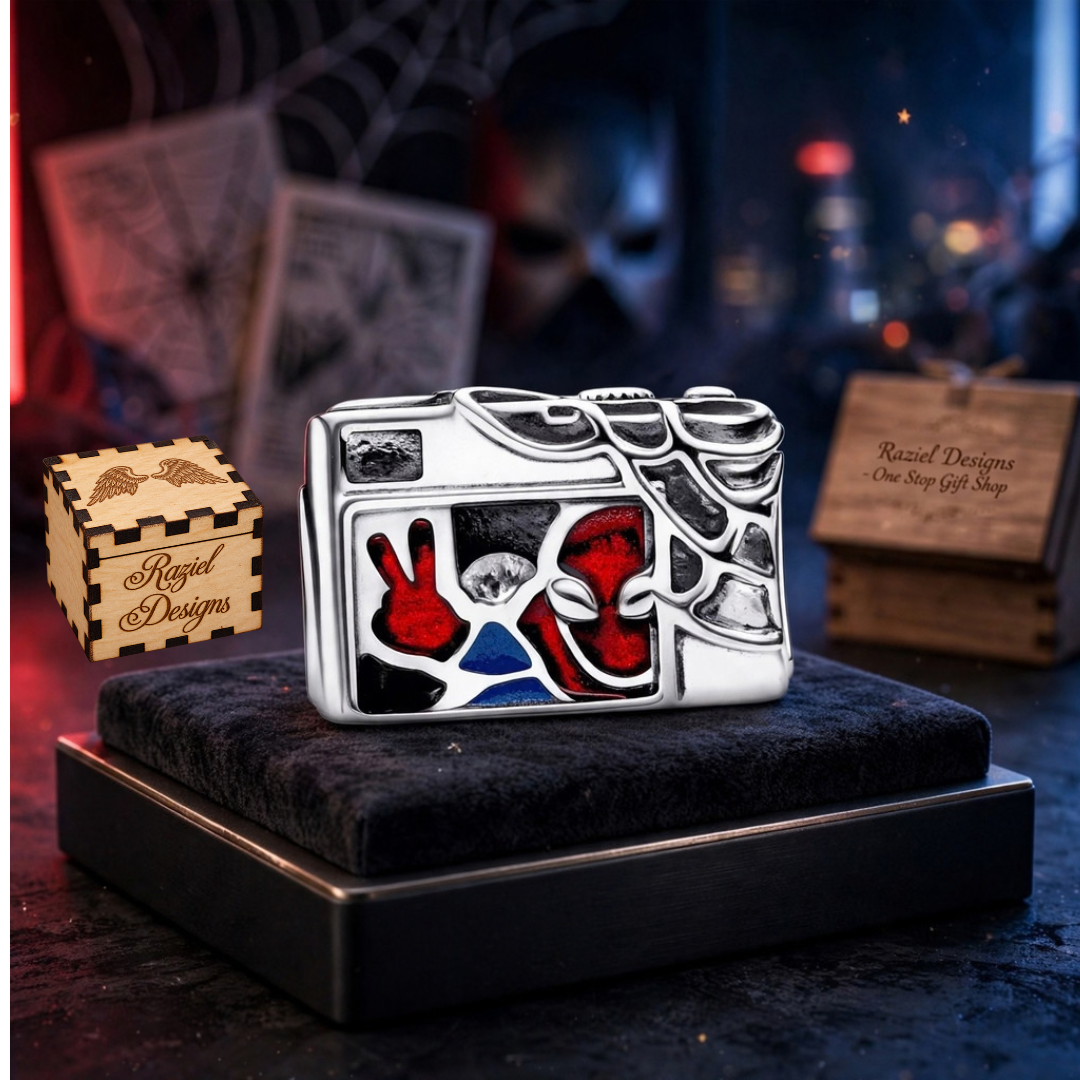 Spider Man Camera Selfie Charm