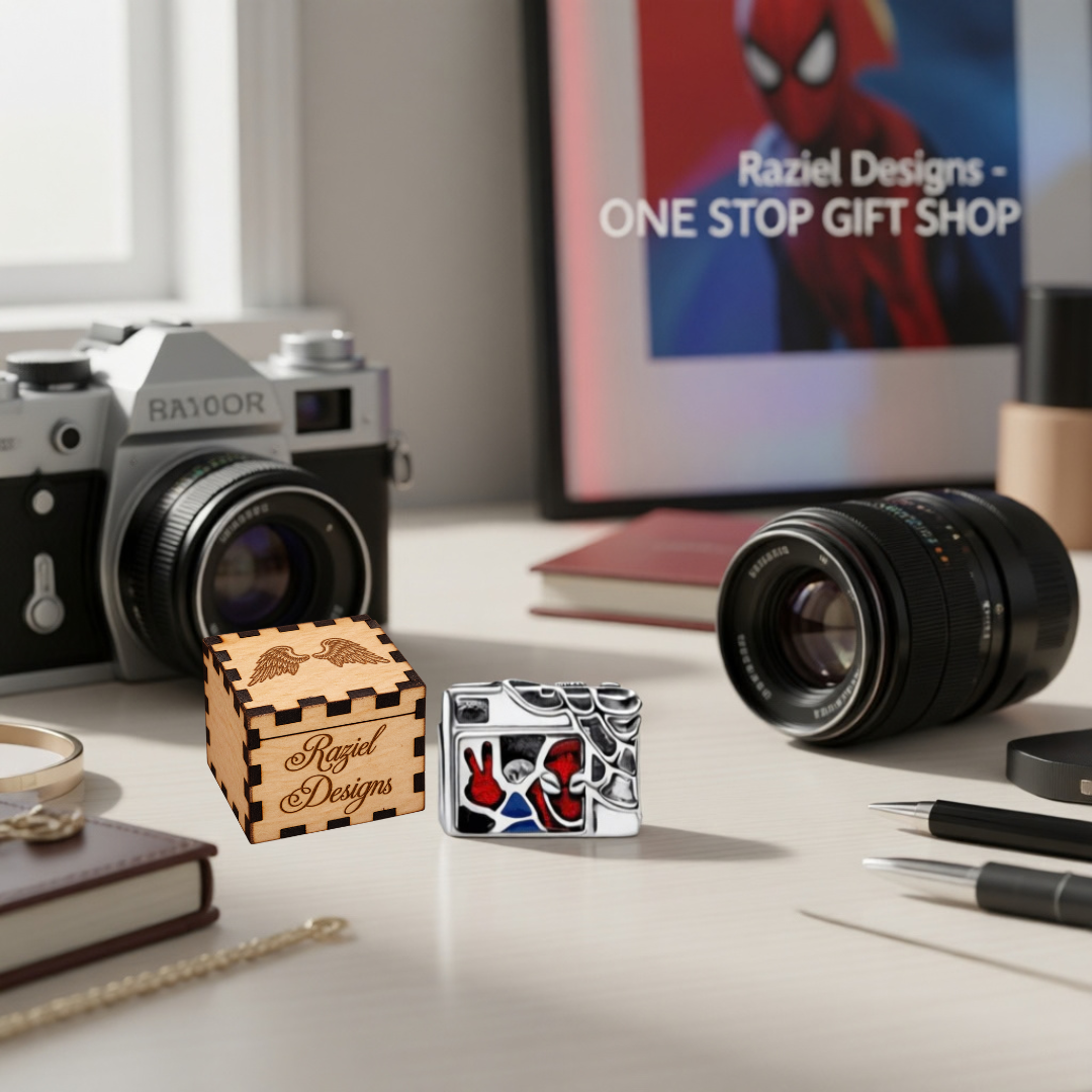 Spider Man Camera Selfie Charm
