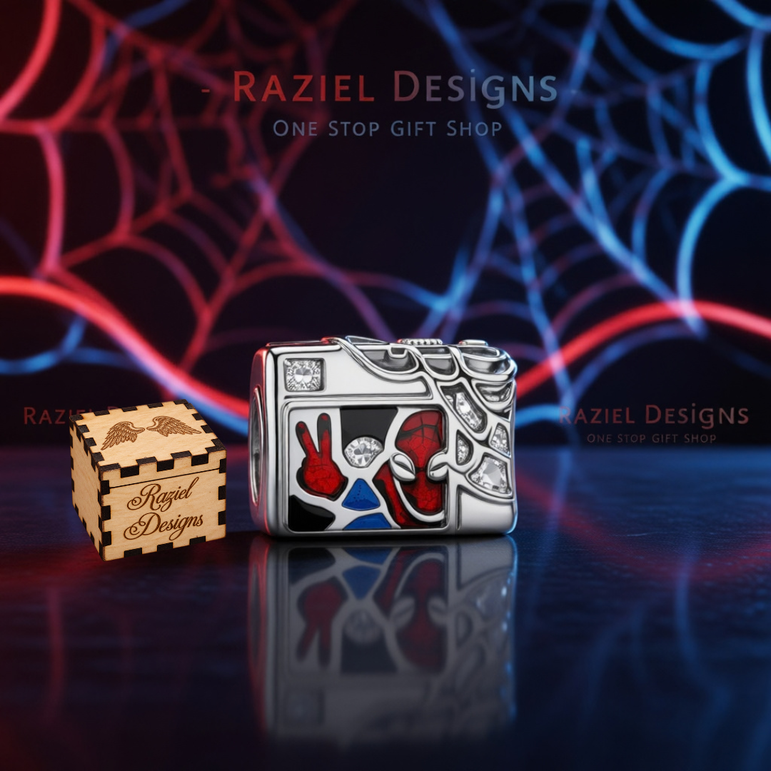 Spider Man Camera Selfie Charm