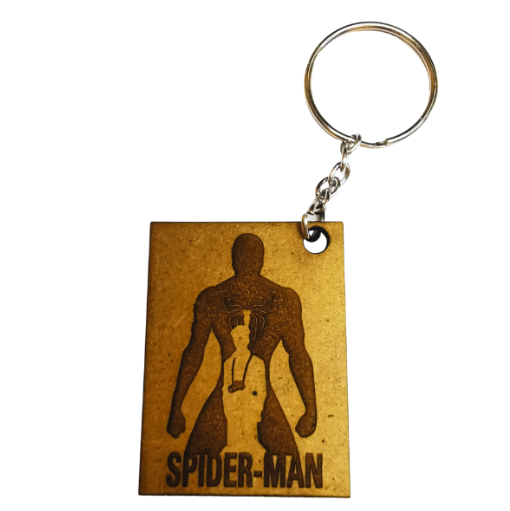 Spiderman Marvel Themed Keyring