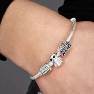 Star Wars Themed Snake Chain Bracelet