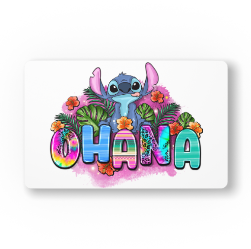 Stitch OhanaThemed Mousepad