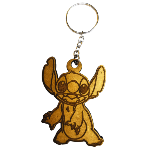 Stitch Themed Keyring