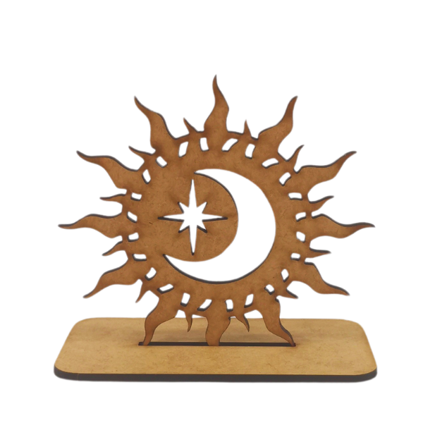 Sun Moon And Star Daily Tarot Card Stand