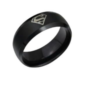 Superman Stainless Steel Ring