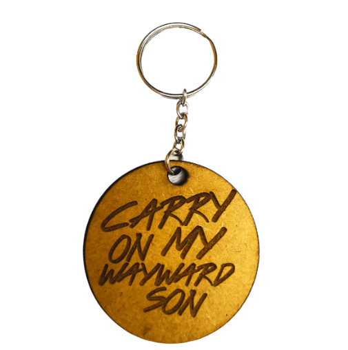 Supernatural Carry On My Wayward Son Keyring