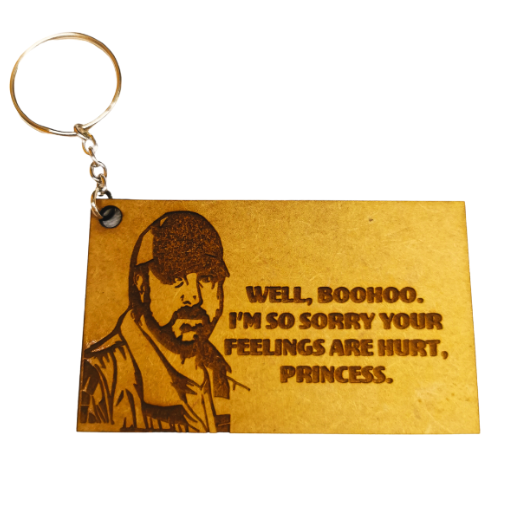 Supernatural Well Boohoo Princess Themed Keyring