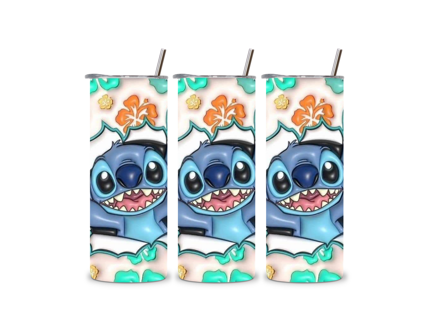 Surprise 3D Stitch Tumbler