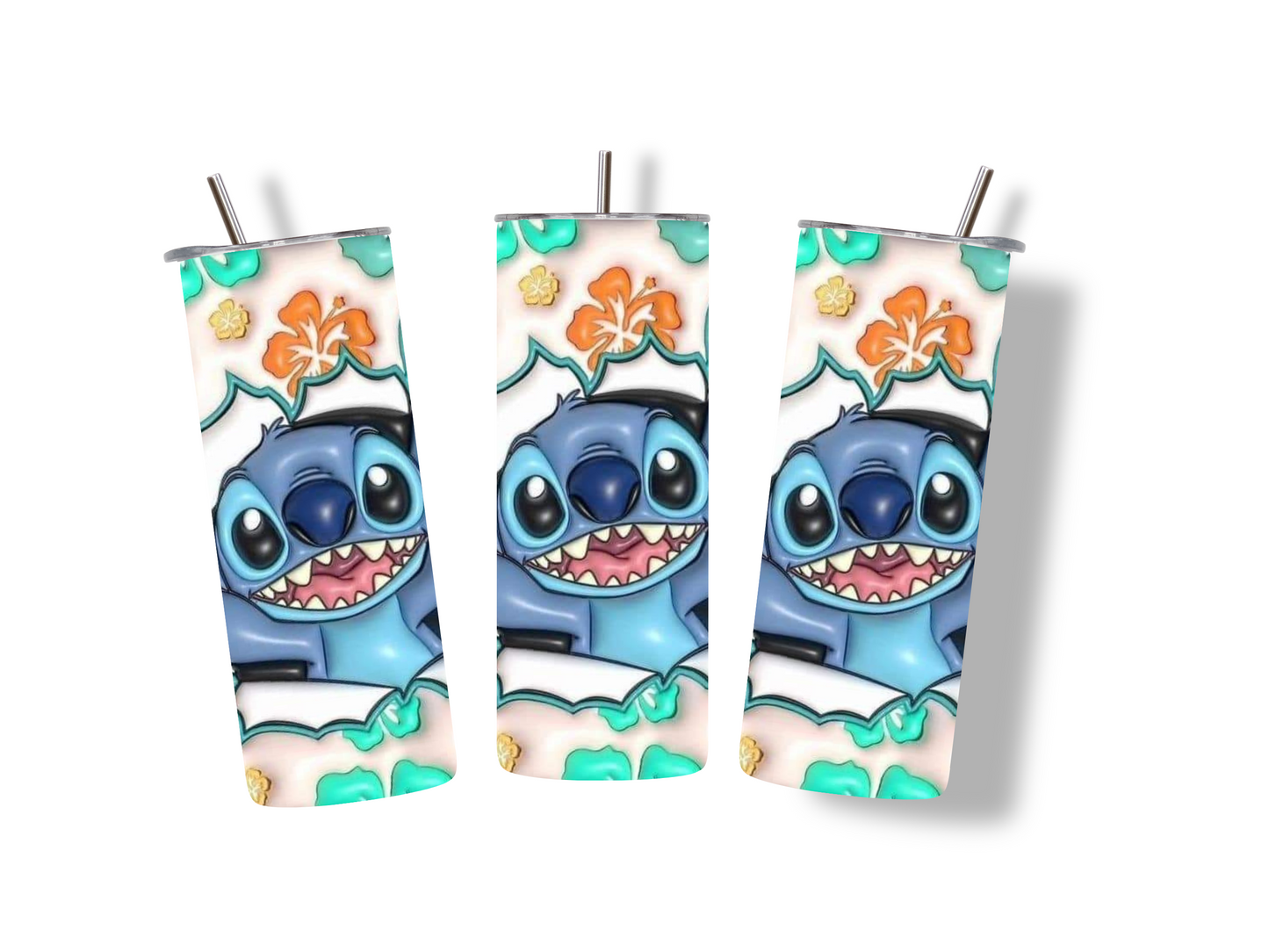 Surprise 3D Stitch Tumbler