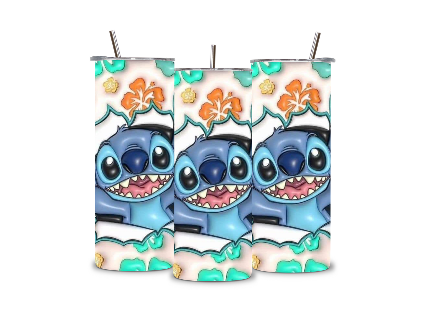 Surprise 3D Stitch Tumbler