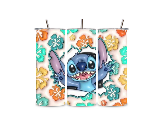 Surprise 3D Stitch Tumbler