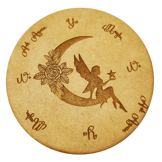 Swinging Moon Fairy Pendulum Board