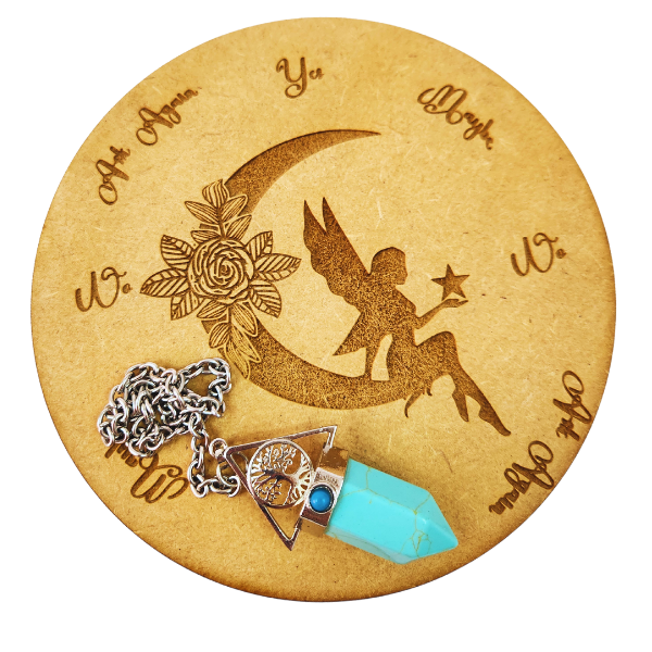 Swinging Moon Fairy Pendulum Board