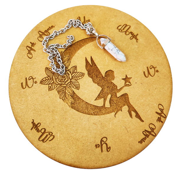 Swinging Moon Fairy Pendulum Board