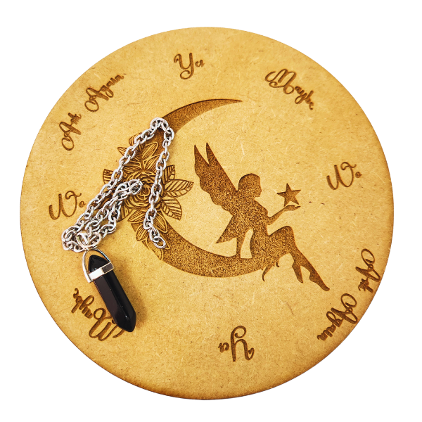 Swinging Moon Fairy Pendulum Board