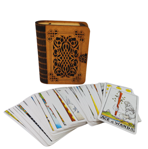 Tarot Card Celtic Knot Decorative Storage Box