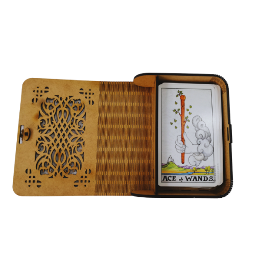 Tarot Card Celtic Knot Decorative Storage Box