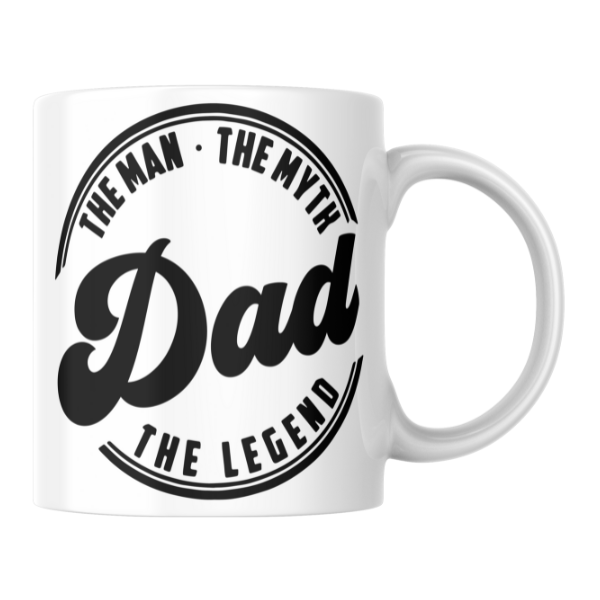 The Man The Myth The Legend Dad Coffee Cup